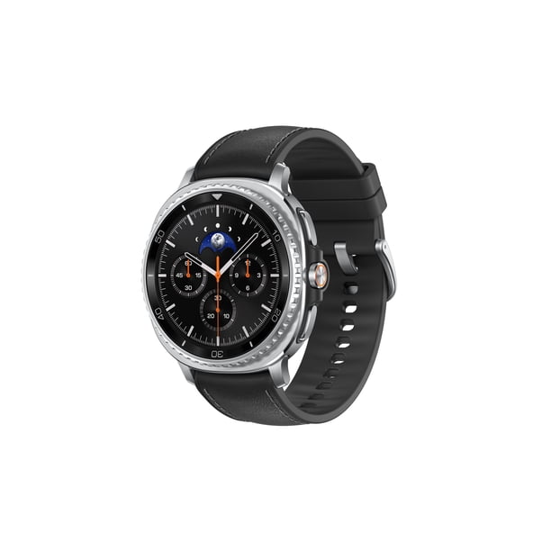 Smartwatch Samsung Galaxy Watch8 Classic de 46 mm en color negro. Cuenta con conexión Bluetooth y una batería de hasta 40 horas de duración. Incluye 1 unidad.