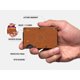 thumbnail image 2 of Billetera Ridge de Cuero Cash Strap RFID para 12 Tarjetas, 2 of 3