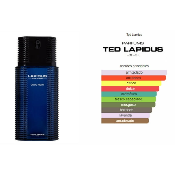 Perfume Hombre Cool Night Edp 100 Ml Lider