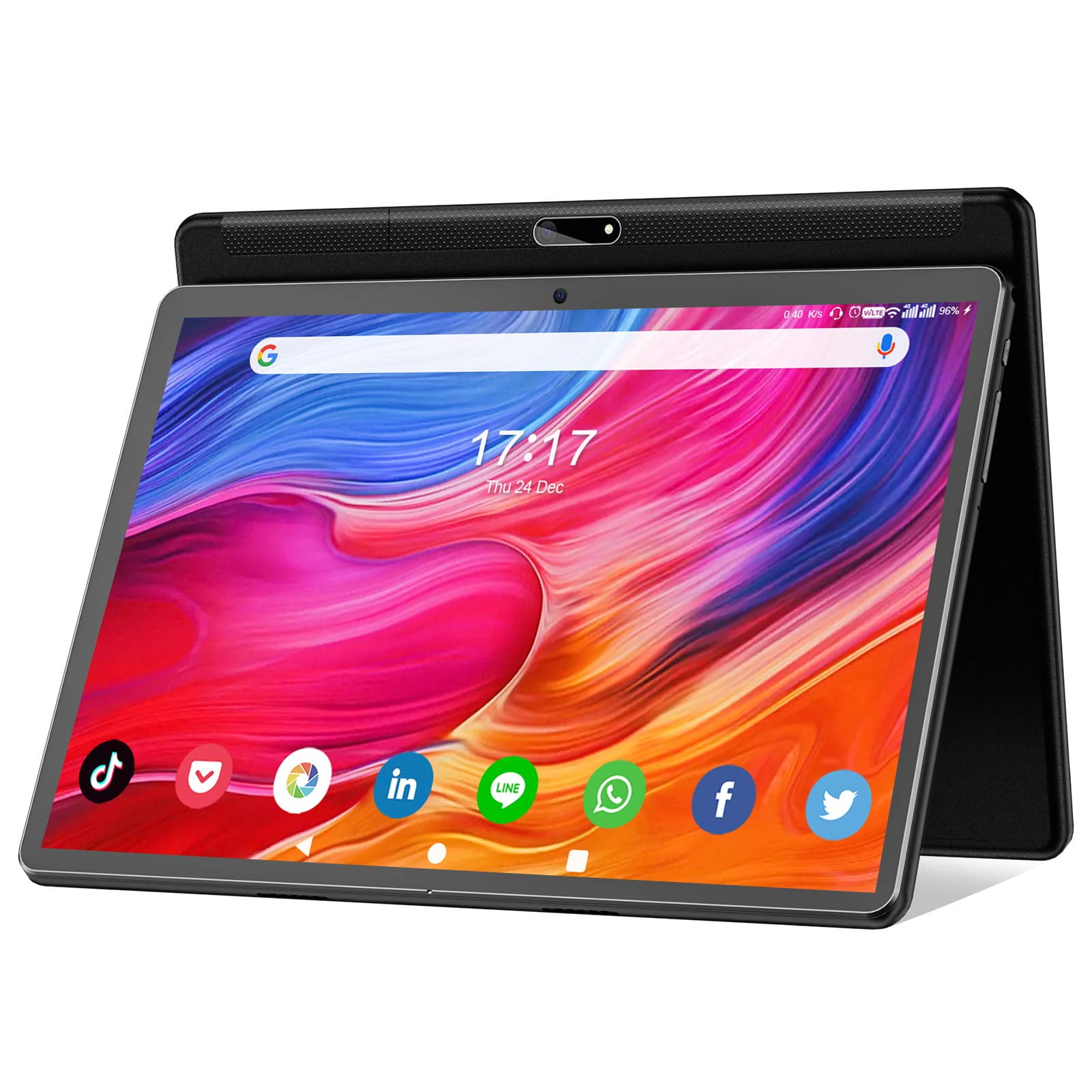 Tablet Feonal 10.1" Android 12 Octa-core De 64 Gb, 13 Mp+5 Mp, Negra