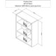 thumbnail image 2 of Estante Repisa Con Espejo Organizador De Baño, 2 of 3