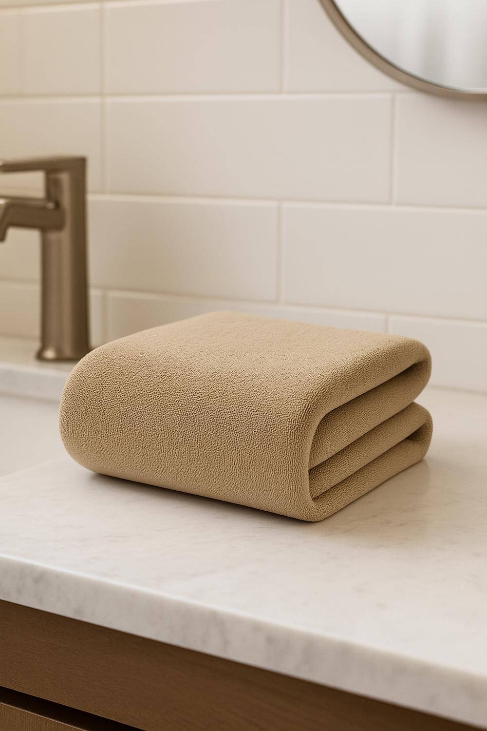 Cosas Casa - Toalla De Microfibra 070X130 Beige 070X130