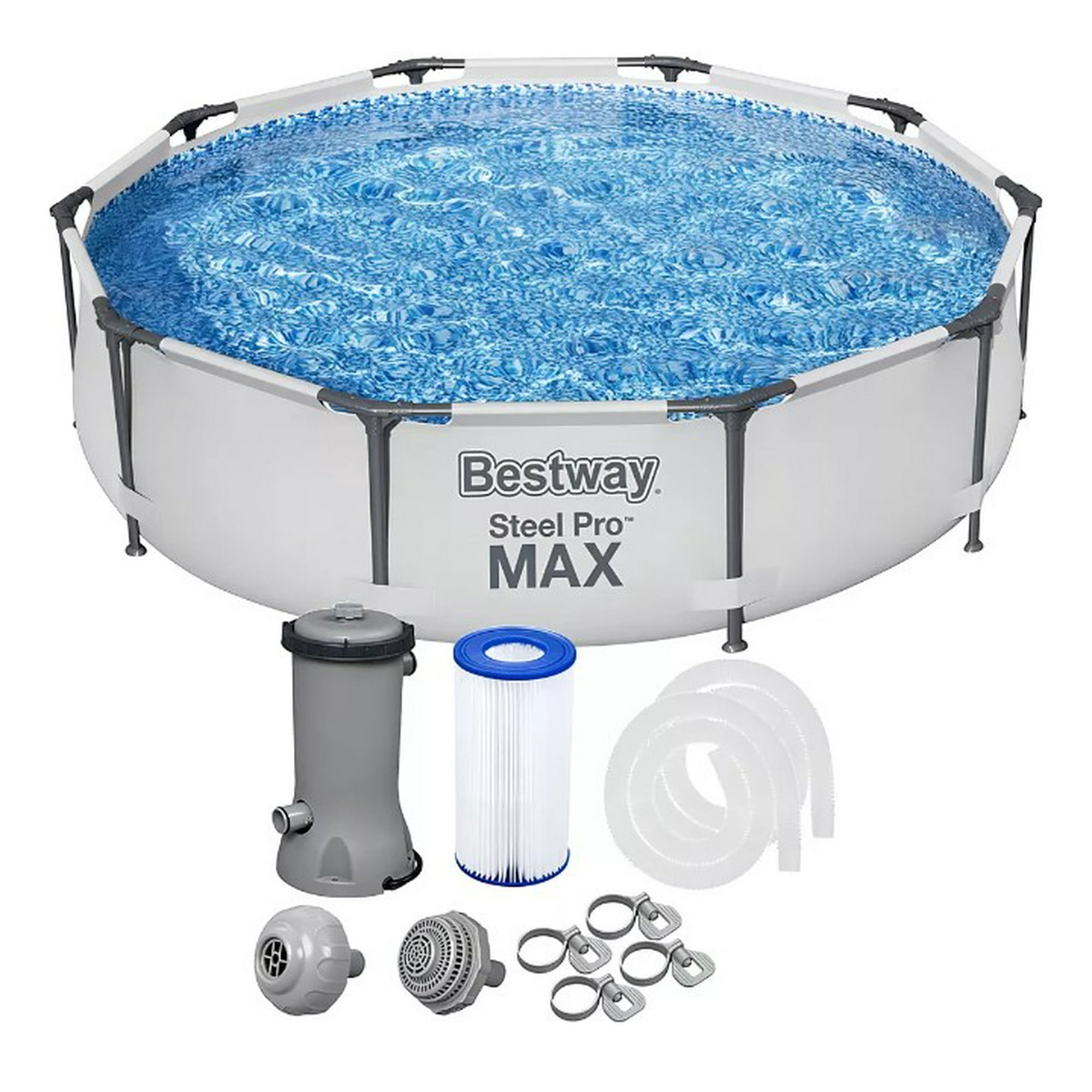 Piscina Estructural Bestway 305 Cm X 76 Cm 4678 Litros Steel Pro Max
