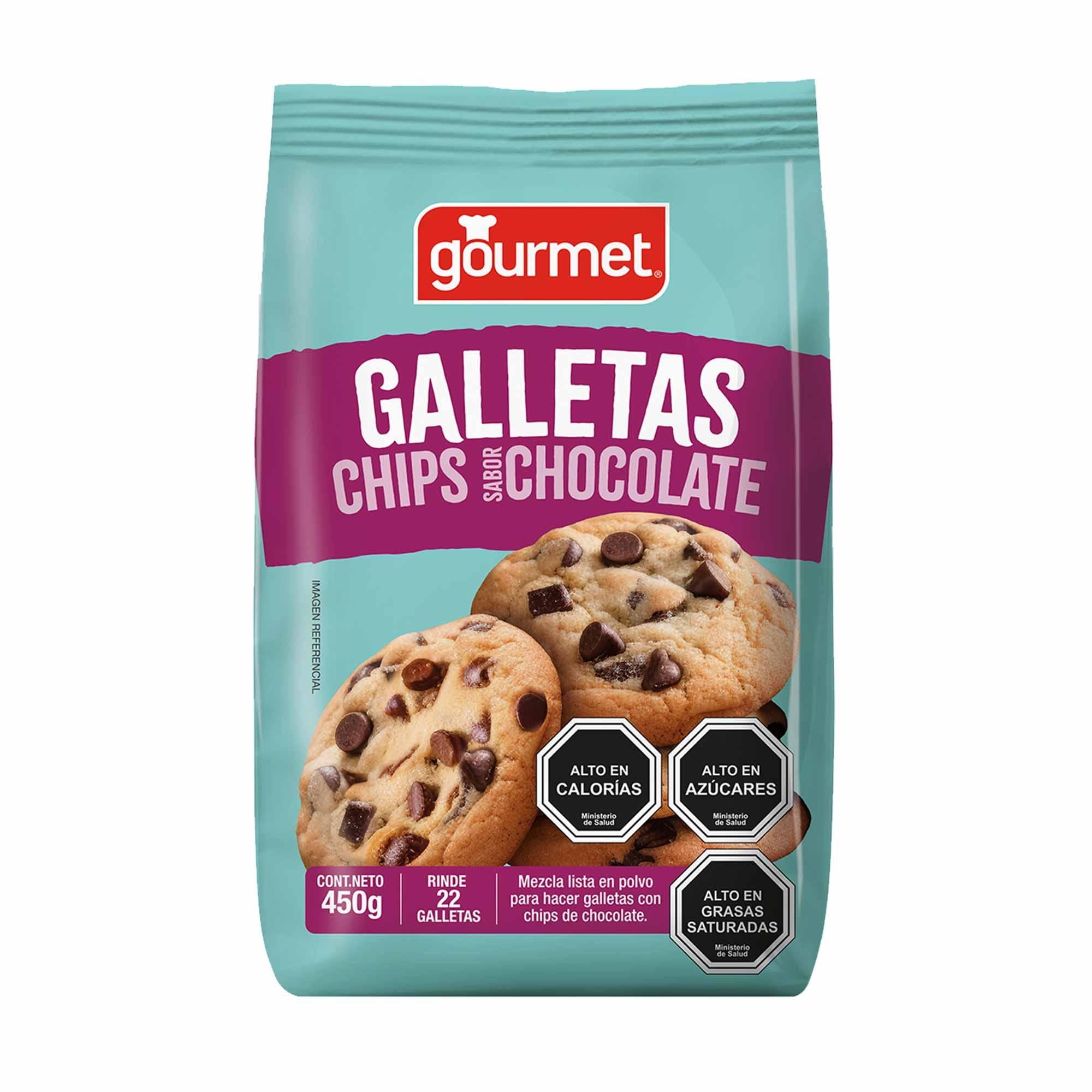 Galletas Chips De Chocolate Bolsa 450 g Gourmet
