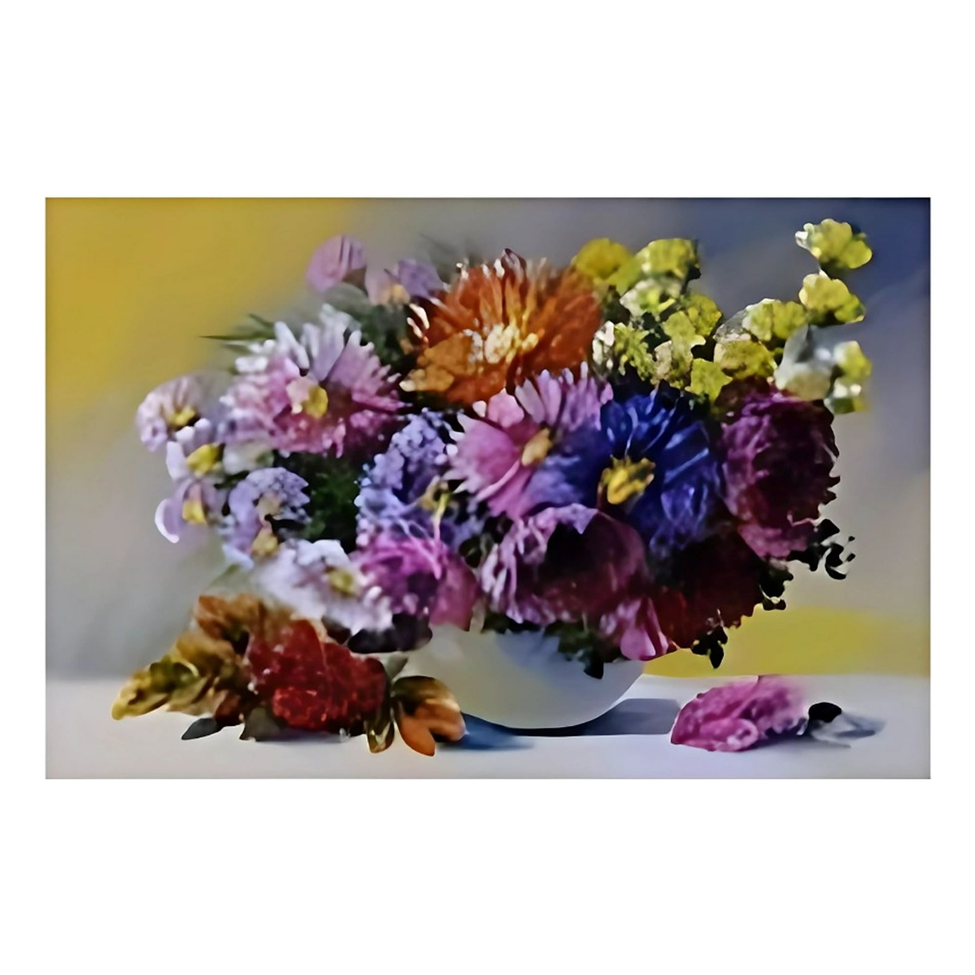 Genérico - Cuadro Decorativo Arreglo Floral Equilibrio Hogar Jhn