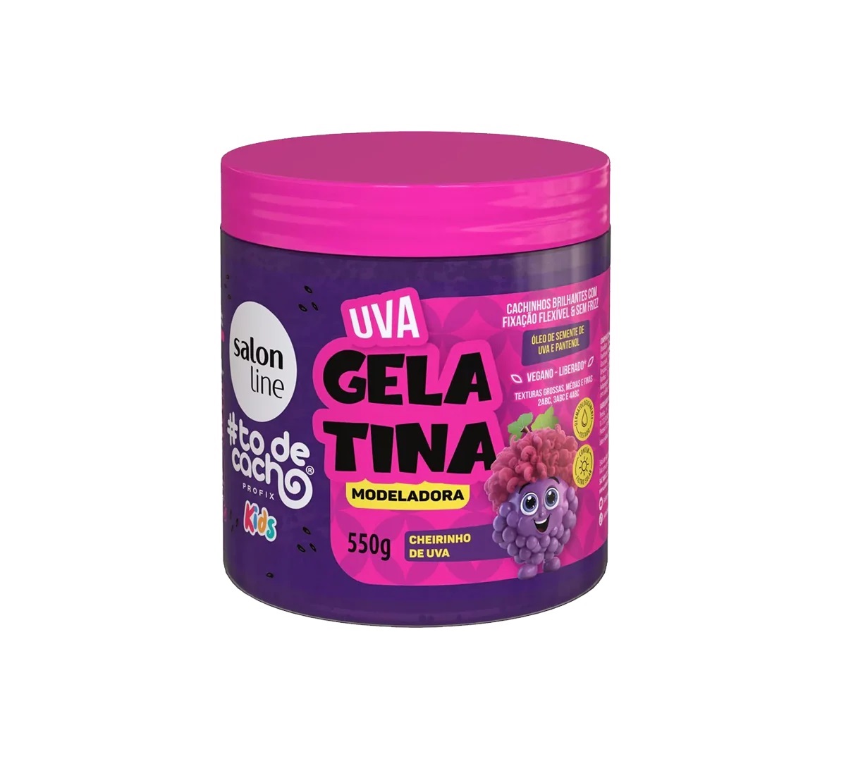 Salon Line - Todecacho Gelatina Modeladora Kids De Uva 550Gr