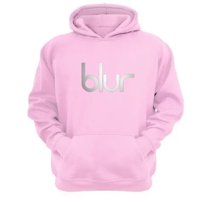 Genérico - Polerón Canguro Blur Rosa Talla M Unisex