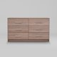 thumbnail image 3 of Cómoda Altair Walnut Marrón, 3 of 7