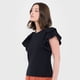 thumbnail image 3 of Polera Mujer Rib Vuelos Negro Corona, 3 of 5