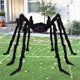 thumbnail image 4 of Figura JOYIN con forma de araña gigante de 9 pies para Halloween, decoración, 4 of 9