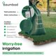 thumbnail image 5 of Bolsa de riego baumbad de 75 L, resistente a UV, color verde, 5 of 7
