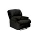 thumbnail image 2 of Bergere Perugia Reclinable Tela Velvet Negro, 2 of 3