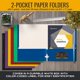 thumbnail image 3 of Carpetas de 2 Bolsillos Better Office Products Paquete de 100 Tamaño Carta, 3 of 7