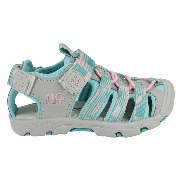 Sandalia Nat Geo Kids Outdoor Turquesa