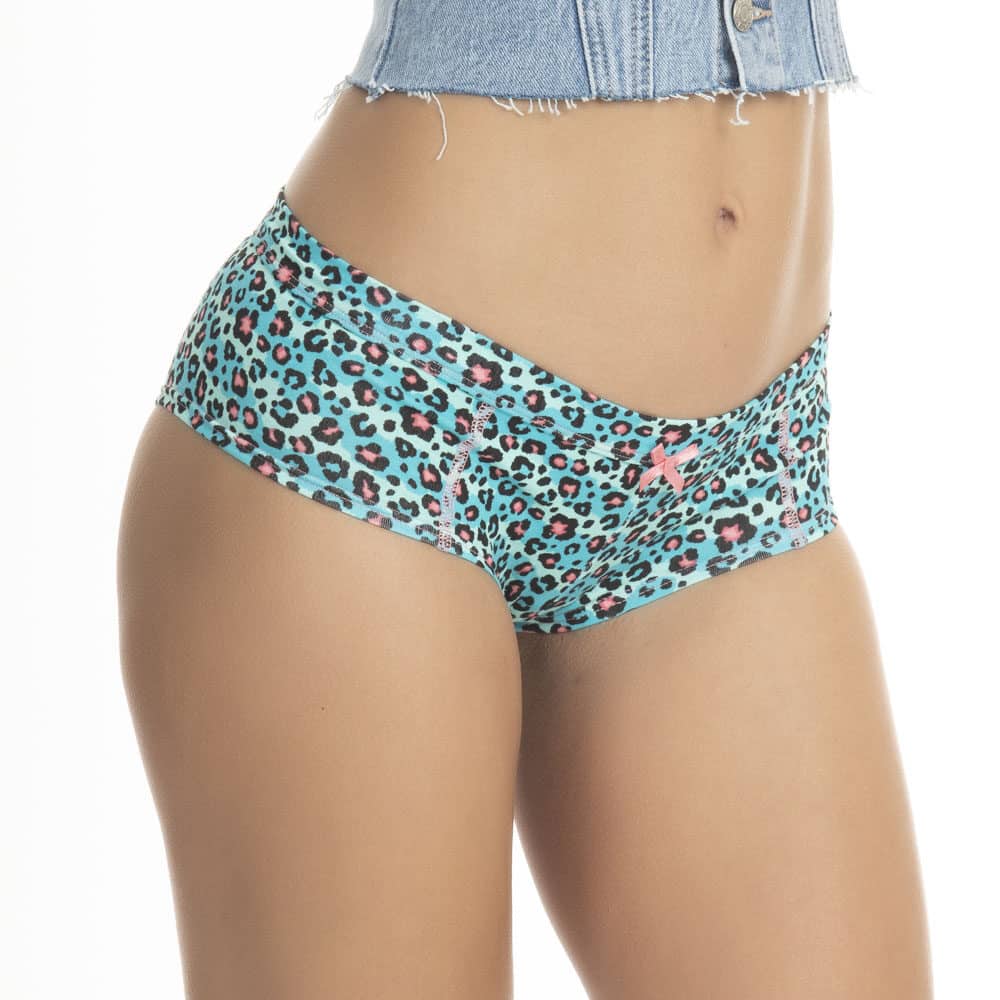 Lady Genny - Pantaleta Estampada Algodón Elasticado