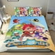 thumbnail image 1 of Defensores de Petronix Conjunto de sábanas temático, trío de piezas, cómodo y amigable con la piel, diseño único, regalo de decoración para el hogar para familiares, amigos y fans,173cm *218cm, 1 of 6