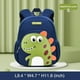 thumbnail image 1 of 1pc Children's Schoolbag Boys And Girls Large, Medium And Small Classes Early Education Kindergarten Baby Entrance New Anti-lost Dinosaur Backpack For School Opens, 1 of 3