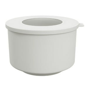Coza - Contenedor 1L De Plastico Hoop Blanco