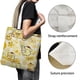 thumbnail image 3 of Pompompurin Bolso de tela con estampado de lienzo para mujer, bolsa de compras reutilizable y estética, con cremallera interior, regalo para mujer,38*45cm., 3 of 6