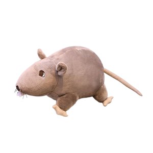 Bothyi - Juguete De Peluche Para Ratones, Muñeco De Peluche Interactivo Para Regalo, Colección Para Niños, Gris