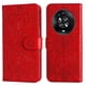 thumbnail image 4 of Funda tipo cartera FOXDOCK para Honor Magic 4 , diseño girasol en relieve, cuero PU, cierre magnético, soporte y tarjetero, 4 of 5