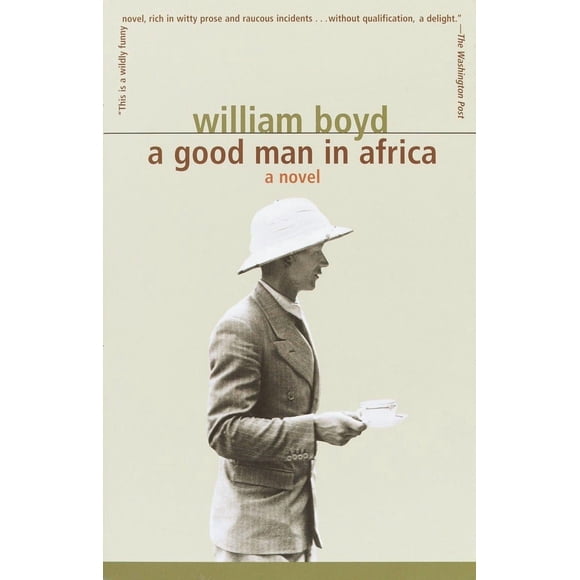 Libro Vintage "A Good Man in Africa" (Novela)