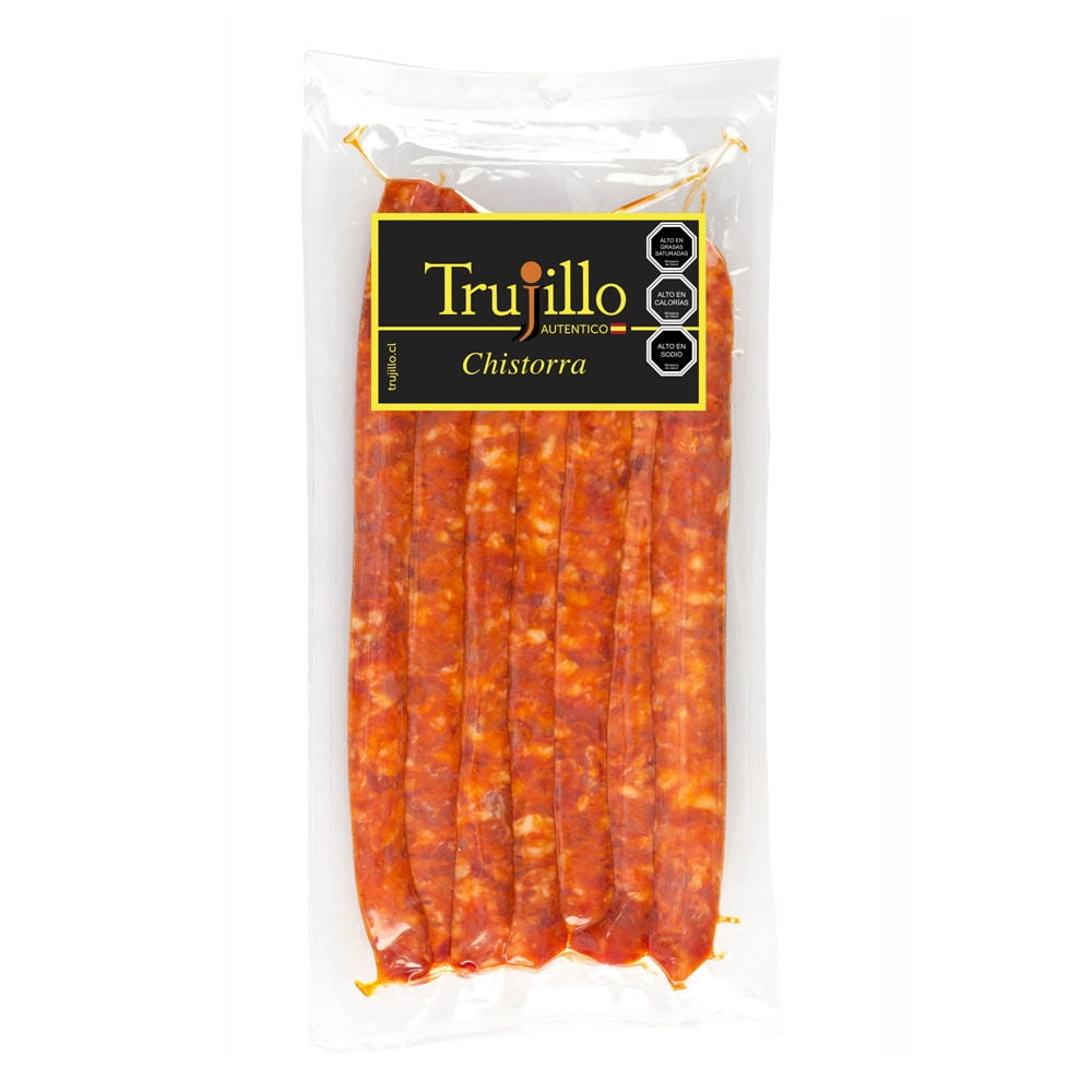 Chistorra Tradicional Display 7 Un 250 g Trujillo