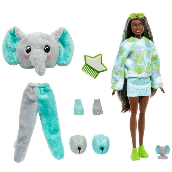 Juguete Figura De Accion Barbie Barbie Cutie Reveal Elefante Barbie
