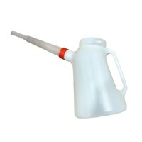 Ioensy - Jarra Medidora De Aceite Con Tapa, Robusta, Portátil Y Con Escala, 5 L