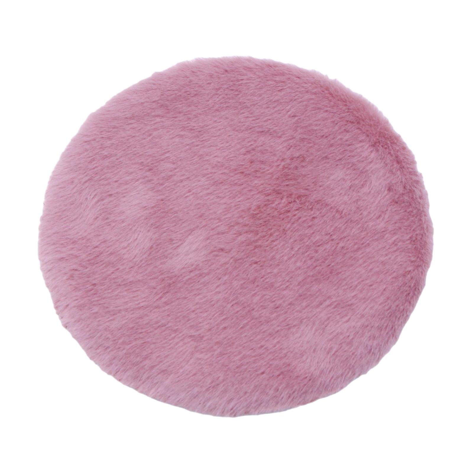 Bothyi - 1/12 Alfombrilla De Suelo De Simulación Micro Paisaje Para La Decoración De La Sala De Estar Del Dormitorio Rosa Redonda L