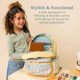 thumbnail image 2 of Mochila Bentgo Kids Whimsy & Wonder ligera de 14 pulgadas, 2 of 6