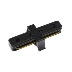 Hb Led - Conector Para Carril Monofásico De Iluminación Led Recto - Negro