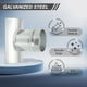 thumbnail image 3 of Conector de Conducto, Toma de Silla de Montar 90 Grados 10" Conducto a 4" Salida Extensión de Rama de Silla de Montar Divisor de Conducto, 3 of 6