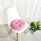 thumbnail image 1 of suxuMhao Cojín de Asiento Circular, 2 Packs de Cojín Redondo para Asiento de Silla, Cojín de Lino-algodón para Silla de Escritorio, 18 Pulgadas de Diámetro x 3.5 Pulgadas de Altura, Rosa, 1 of 3