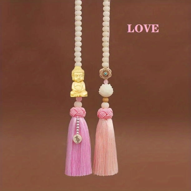 Unlock Fortune & Blessings With This Stylish Chinese Vintage Luxury Pendant Car Accessory - Perfect Gift for Birthdays, Christmas & New Year!