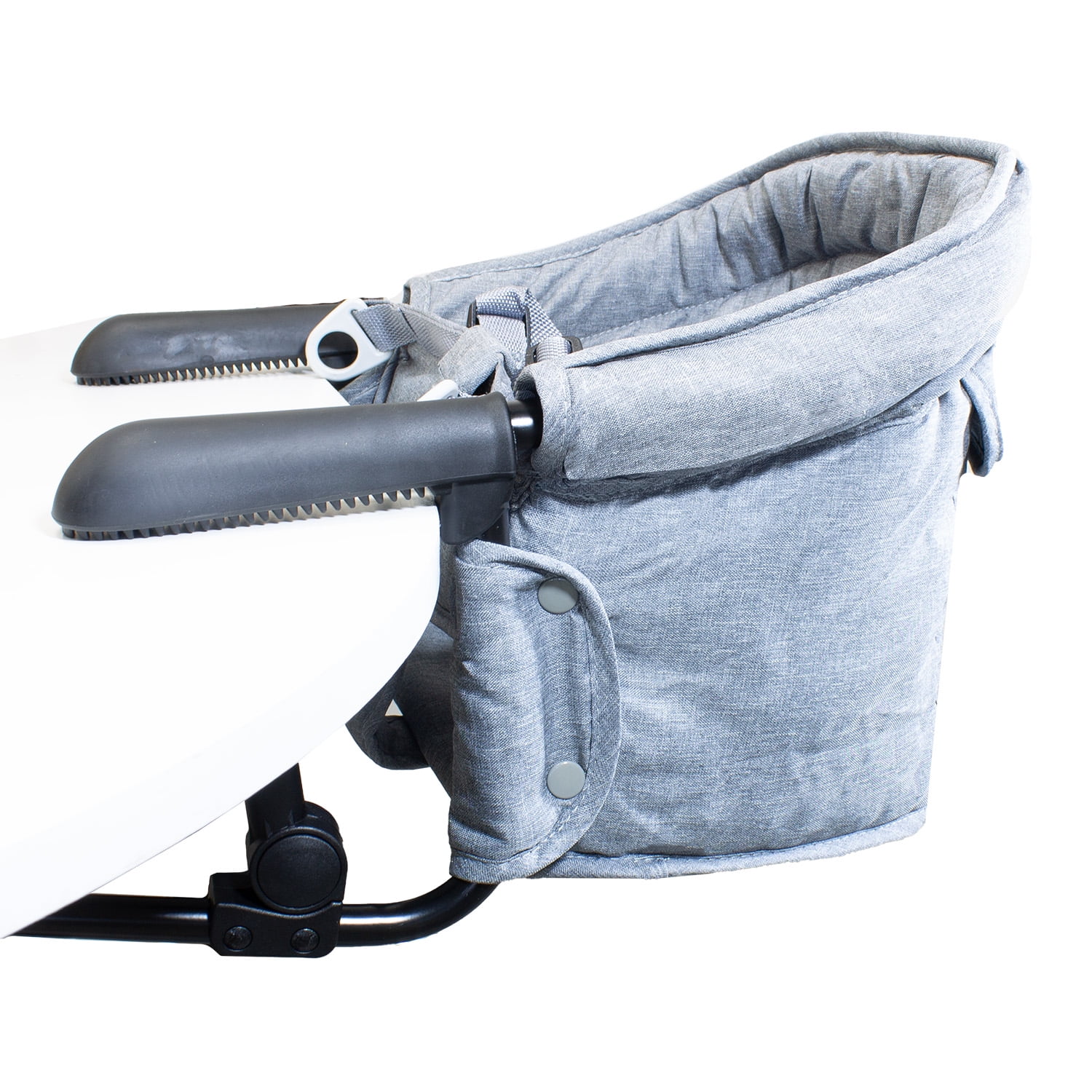 Bebesit - Silla De Comer Eat & Bear Gris Sujeción De Mesa Portable