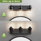 thumbnail image 5 of Lámpara de tocador para baño Espird de 3 luces, negro mate, 56 cm, 5 of 8