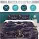 thumbnail image 5 of Gengar Bed Duvet Cover Funny Anime Cartoon Bedding Sets Lightweight 3 Piece Comforter Sets, 5 of 5