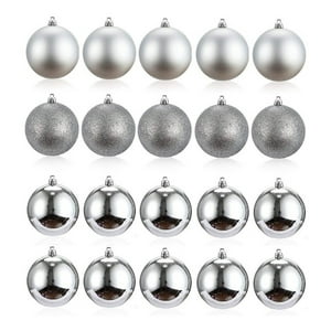 Genérico - X20 Esferas Navidad Decorativa Bambalina Adorno Navideño 8Cm