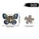 thumbnail image 4 of Ambientadores Para Coche Con Mariposa De Strass 4 Piezas, 4 of 7
