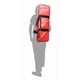 thumbnail image 2 of Funda Yamaha MX49 Roja con Correa para Hombro, 2 of 2