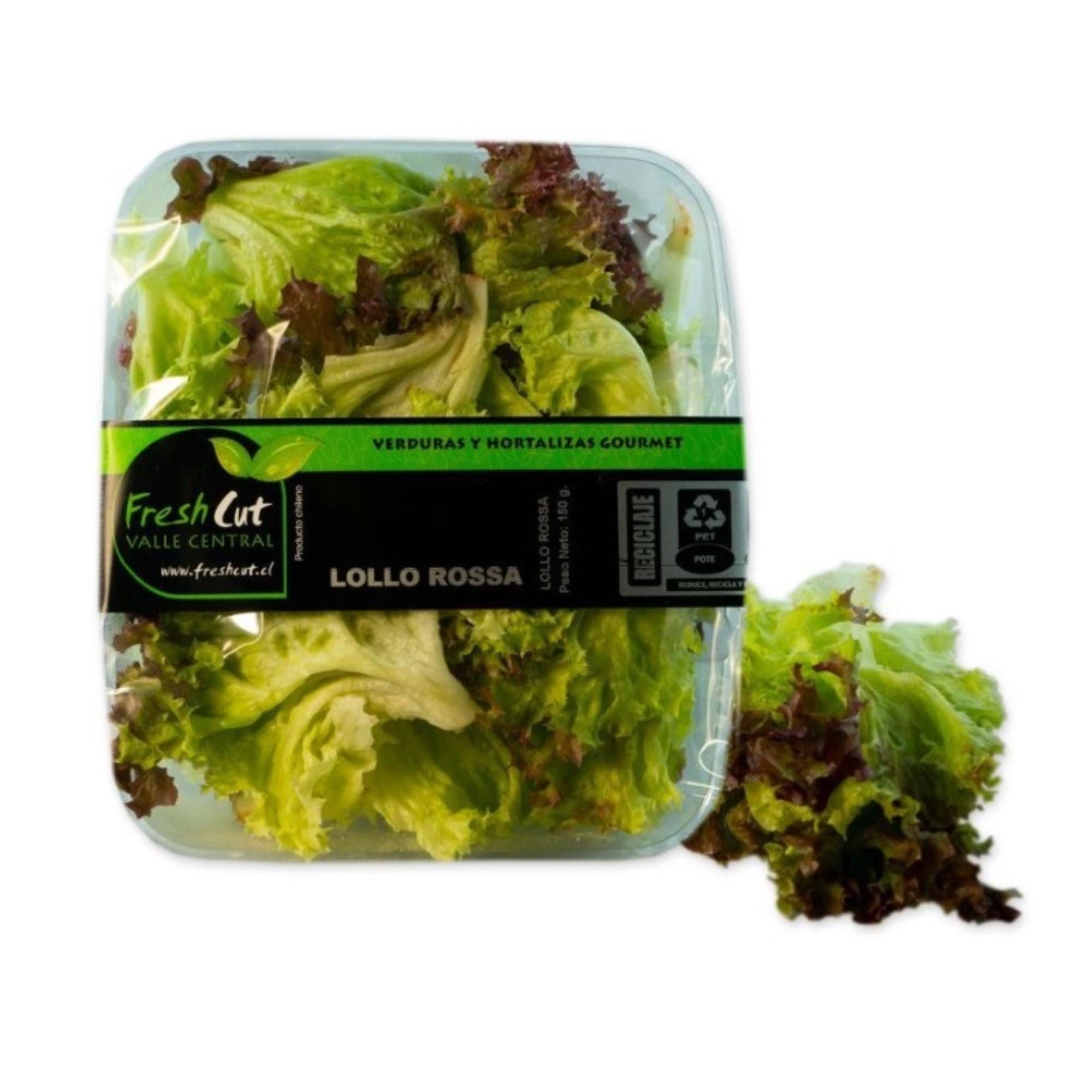 Lechuga Lollo Rosa Pote 150 g