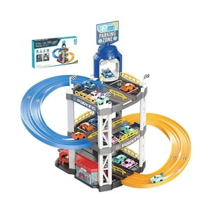 Atlas - Pista Autos 3 Niveles Juguete Armable