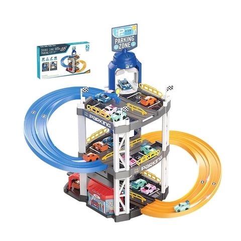 Atlas - Pista Autos 3 Niveles Juguete Armable