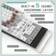 thumbnail image 3 of Teclado Mecánico A.jazz Attack Shark AK820 75%, 3 of 3