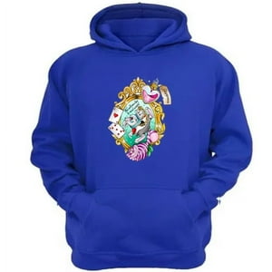 Genérico - Polerón Canguro Alicia Cuentos Infantiles Azul Talla Xl Unisex