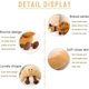 thumbnail image 5 of Peluche de croissant, adorable peluche de comida, almohada de peluche con forma de baguette, pretzel, pan tostado o croissant (croissant), 5 of 7