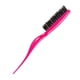 thumbnail image 3 of Cepillos Para El Cabello Teasing, Portátiles, De Tres Filas, Para Peinar El Cabello En Casa, Color Rojo Rosa, 3 of 5