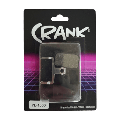 Pastilla De Freno Crank Level T Compuesto Semi Metalico
