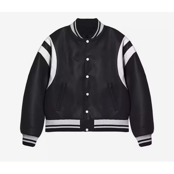 Chaqueta Universitaria Ecocuero para Niños